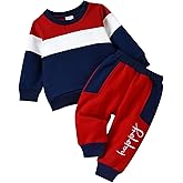FOCICI Baby Boy Clothes Infant Fall Long Sleeve Outfits Winter Clothing Sweatshirt Pants 2pcs Set