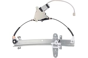 FINDAUTO Power Window Regulator Rear Right Passenger Side with Motor fits for 1992-2011 for Ford Crown Victoria 1992-2010 for Mercury Grand Marquis 2003-2004 for Mercury Marauder 1W7Z 6W7Z5427008AA 741-678