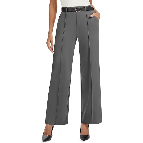 grey pull on dress pants Time and Tru Women's Pull On Dress Pants