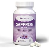 KORELLA Saffron Supplement 88.5 mg &ndash; Pure Saffron Extract Capsules for Wellness, Energy Support &amp; Focus &ndash; Pure Saffron Supplements - Natural Saffron Pills for Men &amp; Women &ndash; 60 Count