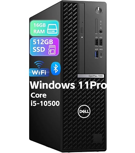 Amazon.com: Dell Optiplex 7080 mini pc Core i5-10500T 512GBSSD