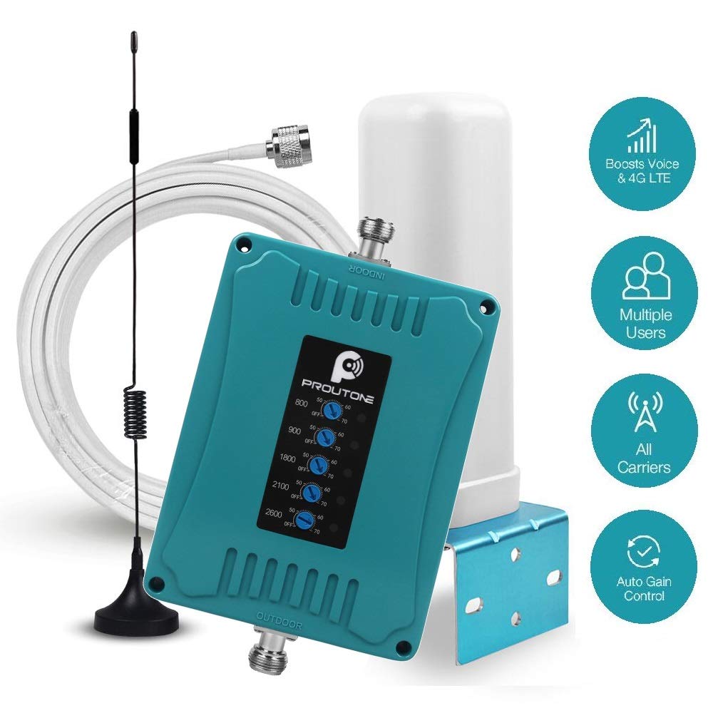 Proutone Amplificatore Segnale Cellulare 3G gsm 900/2100MHz UMTS Ripetitore di Segnale Kit con Proutone Amplificatore Segnale Cellulare 3G gsm 900/2100MHz UMTS Ripetitore di Segnale Kit con