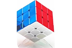 cuberspeed Legend 3x3 Magnetic Shiny Speed Cube 3x3x3 M Metallic Mirror Reflective Stickerless Magnetic Speed Cube