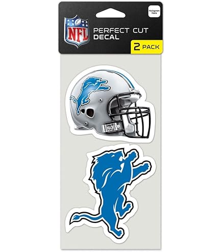 Detroit Lions Stickers Detroit Helmet Logo Bumper Sticker - High ...