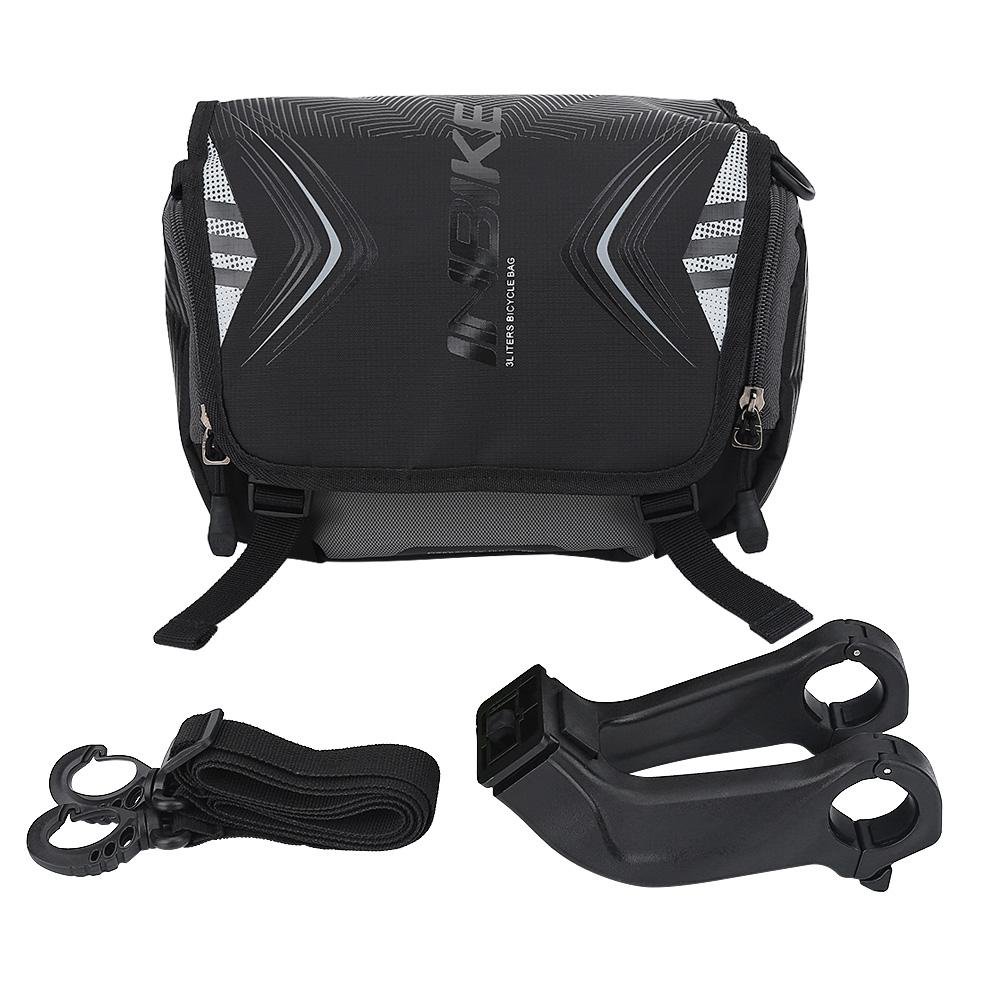 Bike Front Bag, 2 Colors Waterproof Handlebar Mount Holder Single