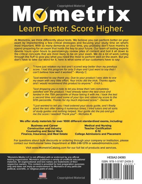 HESI A2 Secrets Study Guide: 1000+ Practice Test Questions, Comprehensive Review Prep with 200+ Online Videos for the HESI Admission Assessment Exam