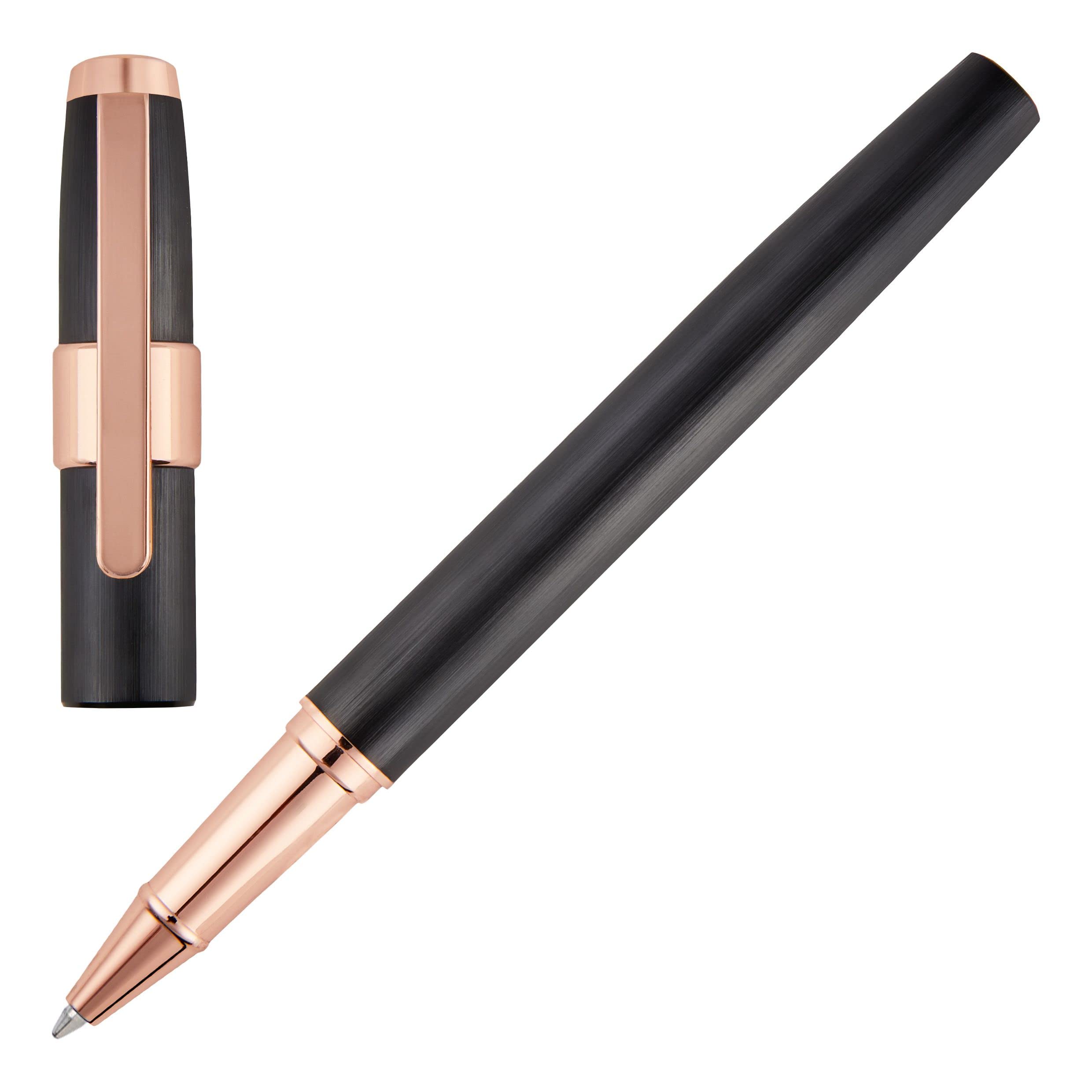 Cerruti 1881 Brushed Roller Block Pen (Black)