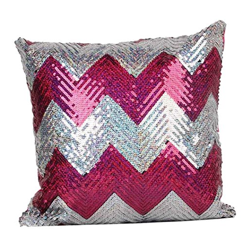 Glitter Pillows Have 2Tone Reversible Sequins That Magically Transform