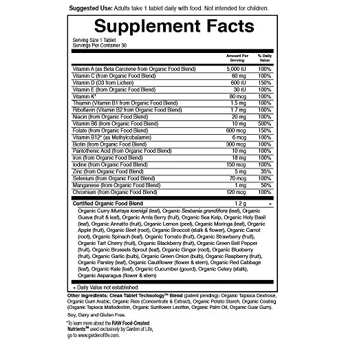 5 Garden+Life+Prenatal+Multivitamin+Supplement