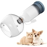 STARSUM Cat Inhaler Spacer, for Cats and Small Dogs, Pet Aerosol Chamber with Silicone Mask, for First Aid at Home or Outdoors S