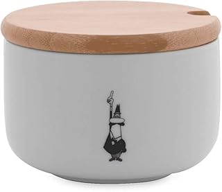 Bialetti Y0TZ102 Zuckerdose, Edelstahl