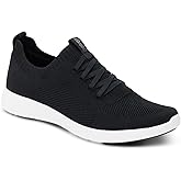Aetrex Women’s Jocelyn Orthopedic Knit Slip-On Sneakers – Arch Support Walking Shoes Women with Removable Insole – Women's Fashion Sneakers with Lightweight EVA Cushioning for All-Day Comfort