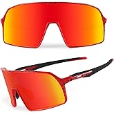 Ukoly Cycling Glasses Running Baseball Fishing Golf Sunglasses For Men Women,Sports Sunglasses HD Lens UV400coating 650