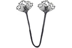 NASAMA Hair Bun Magic Hair Styling Deft Bun Elegant Easy Bun Maker Hair Accessories for women (Black/1)