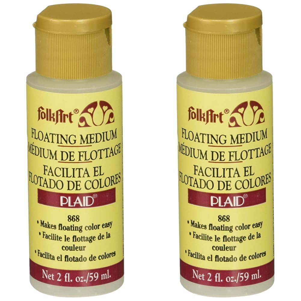 Plaid Floating Medium, 2Floz/59ml (Pack of 2)