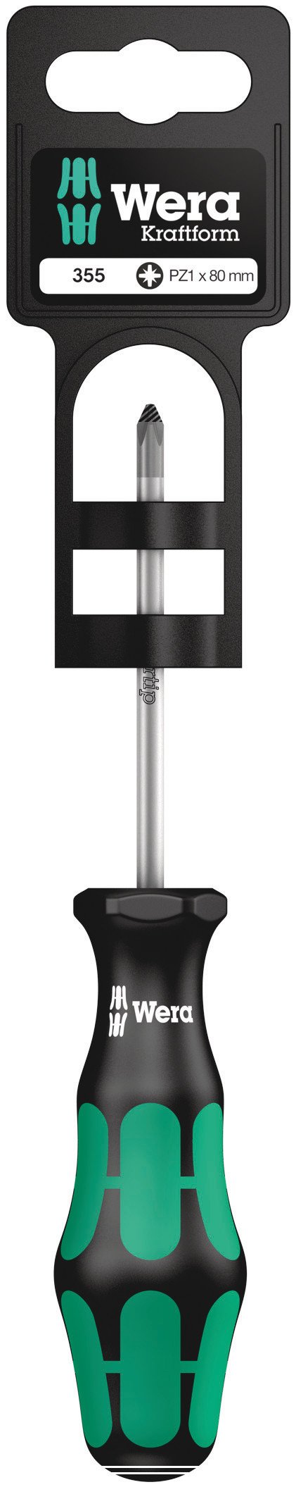 Kraftform 355 Screwdriver Pozidriv Tip PZ1 x 80mm