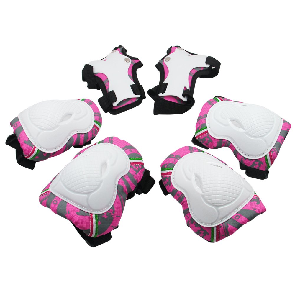 SKL 6 PCS Genouillère Coudière Protection Sets de Protection