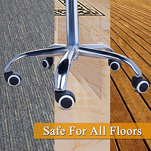 Diealles-Ruote-per-Pavimenti-Duri-5PCS-Ruote-per-Sedia-Girevole-Dimensioni-11-mm-x-22-mm-per-Pavimenti-Duri-Parquet-Laminato-Piastrelle-o-Pavimento-in-Pietra
