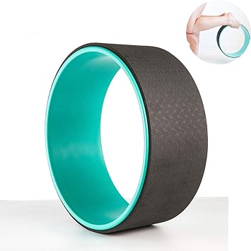 CWDXD Rueda Yoga para Rueda de Yoga Pilates Roller ...