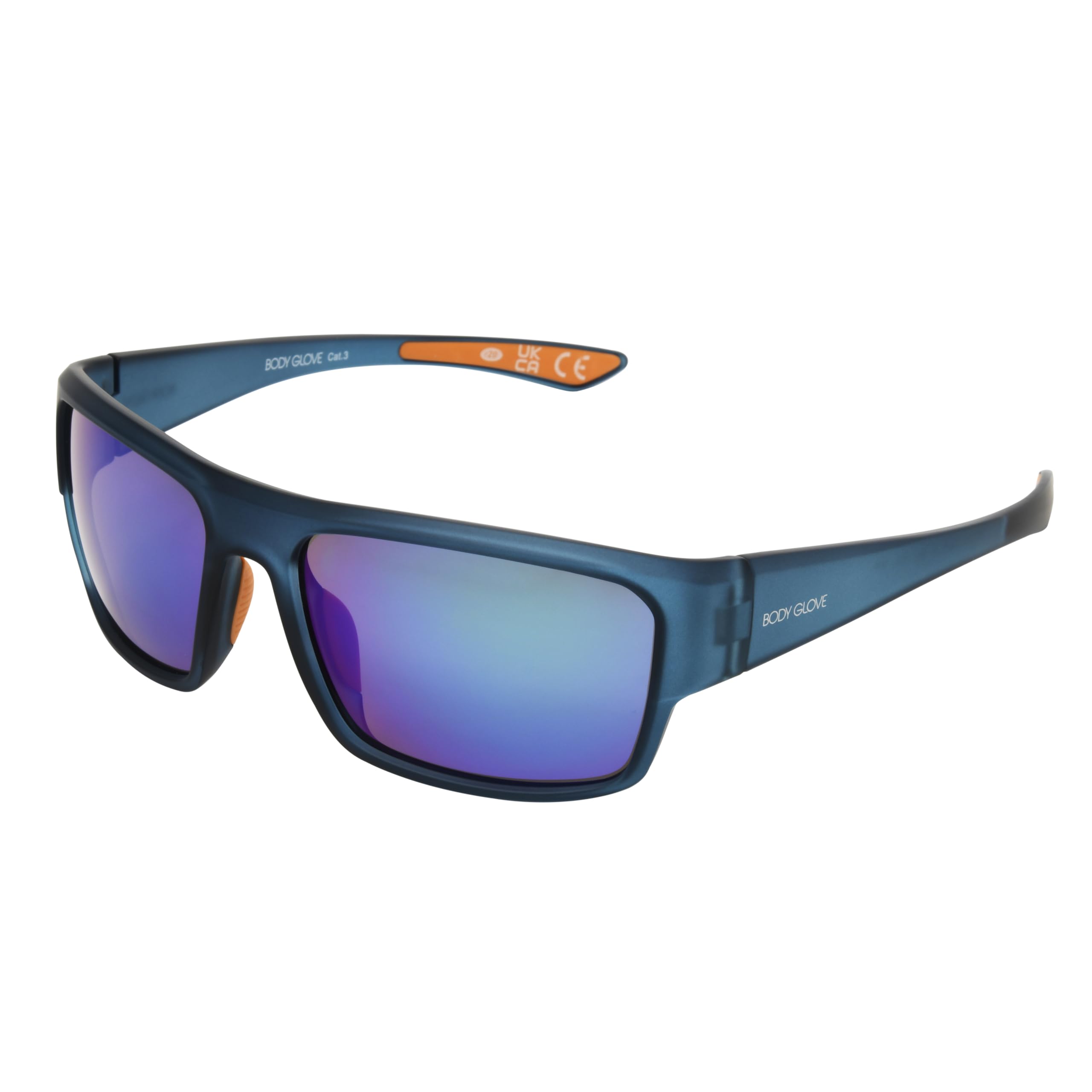 Photo 1 of ** VERY USED/ DAMAGE ** Body Glove Sea Breeze Sunglasses Rectangular, Green, 59 mm