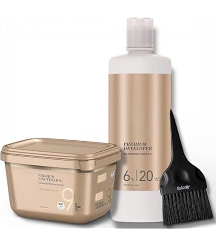 Amazon.com: BlondeMe Lightener 9+ Premium Bleach 450 grams, Blonde