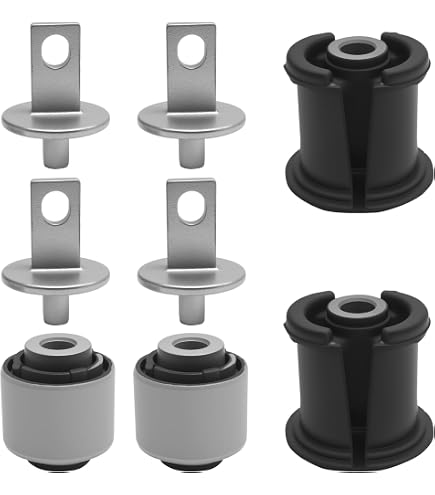 Complete Rear Trailing Arm Bushings & Knuckle Kit For 2006-2011 Honda Civic – Both Sides
