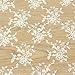 KINGSO Embroidery Cotton Lace Trim Wedding Fabric Cloth DIY Craft by the Yard White