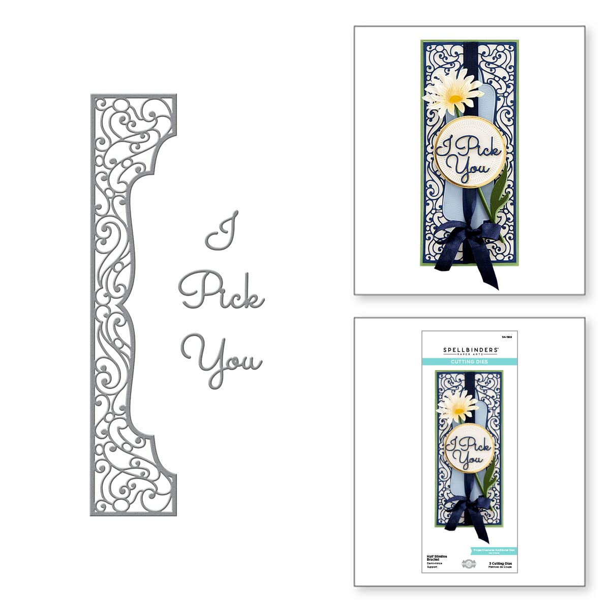 Spellbinders Half Slimline Bracket