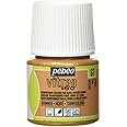 Pebeo Vitrea 160 Water-Based Acrylic Paint for Glass (Oven Baked), Shimmer Color, 1.6 fl oz (45 ml), Shimmer Gold 67