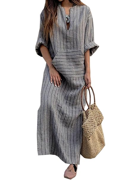 amazon women's casual maxi dresses