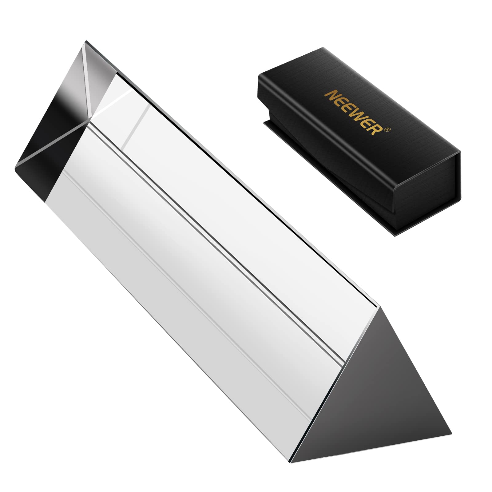 Mua 6 inch/15cm Triangular Prism, K9 Crystal Optical Glass for Prism ...