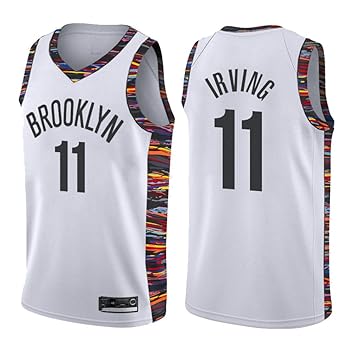Hombre Mujer Ropa de Baloncesto NBA Nets 11# Irving Jersey ...