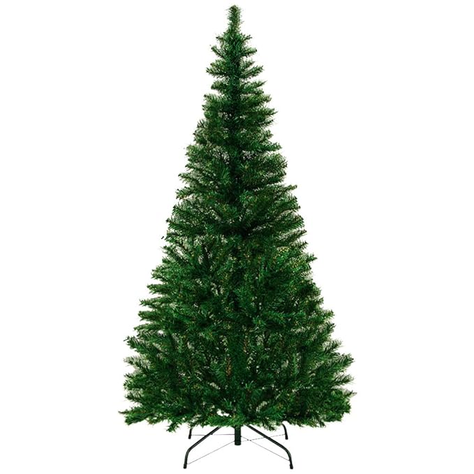 Deuba Weihnachtsbaum 150 cm | künstlicher Christbaum | Tannenbaum Stecksystem Weihnachten