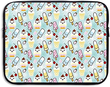 Too Suffering Protective Case Waterproof Computer Portable Bags Ice Cream Decor Queen Cute Cupcakes Laptop Sleeve Bag 13inch And 15inch