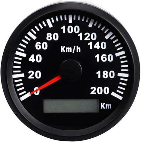 Amazon Co Jp オートゲージ 車 Gpsスピードメーター 0 Km H バックライト付き スピードゲージ 車用 Ip67防水 自動車ゲージセット ホーム キッチン