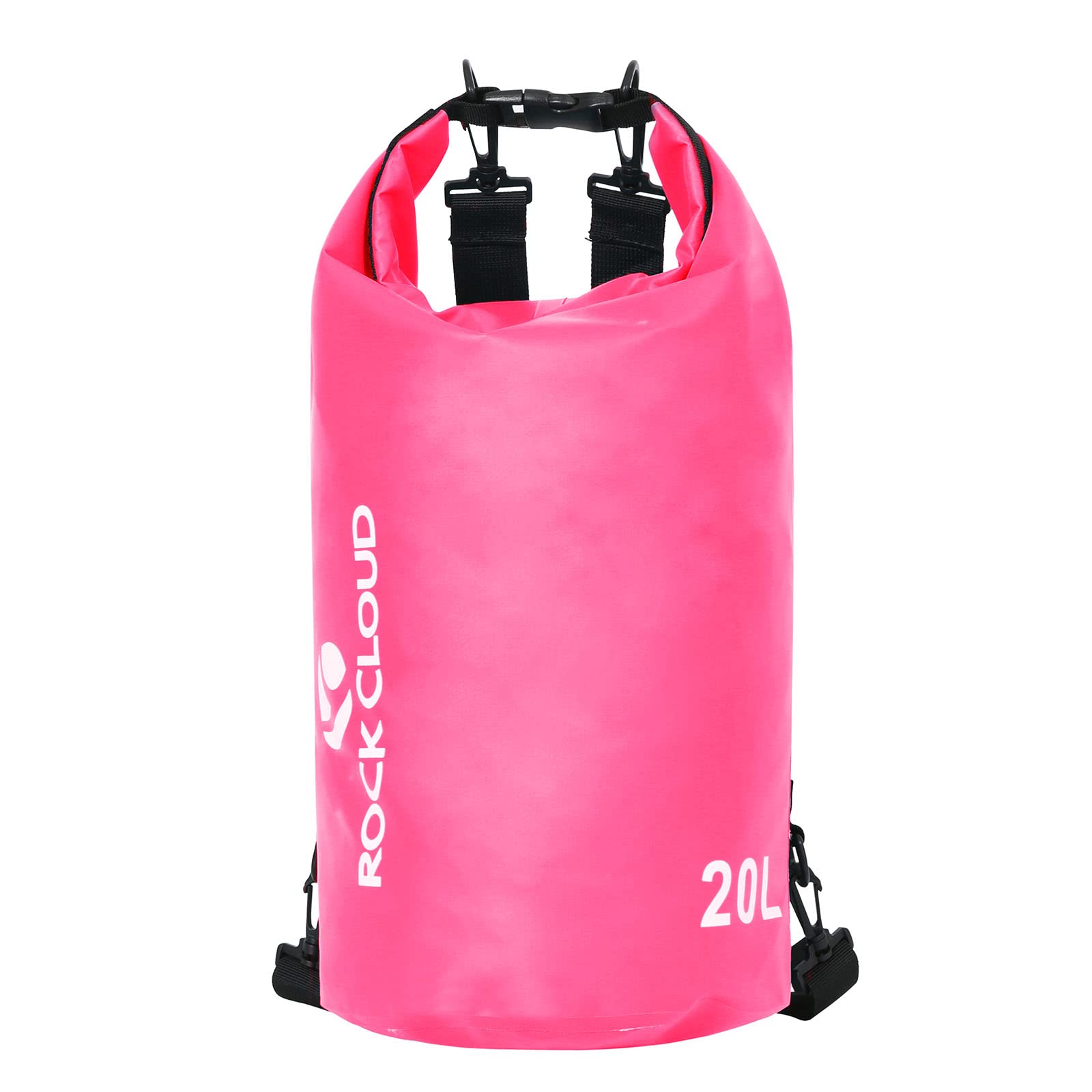 Photo 1 of ROCK CLOUD Dry Bag Waterproof 20L Dry Sack for Kayaking Rafting Boating Beach Surfing Swimming Canoe Camping Hiking Fishing Ski