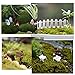 Paxcoo 87 Pcs Miniature Ornaments Kit Set with 1 Pcs Tweezer for DIY Fairy Garden Dollhouse Decor