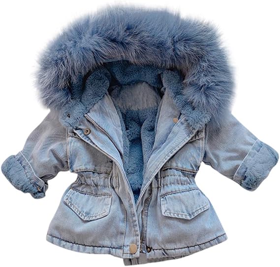 baby girl faux fur coat