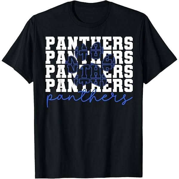 Amazon.com: Panthers Quote Wildcat I Am A Panther T-Shirt