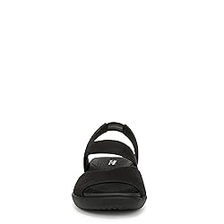 LifeStride Women's Cheerful Sandal Black 8 W