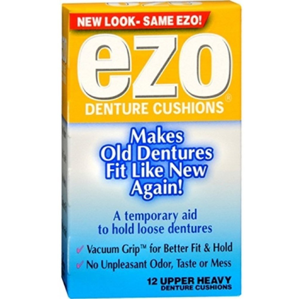 Ezo Denture Cushions, Lower Heavy, 15 Cushions (Pack of 1