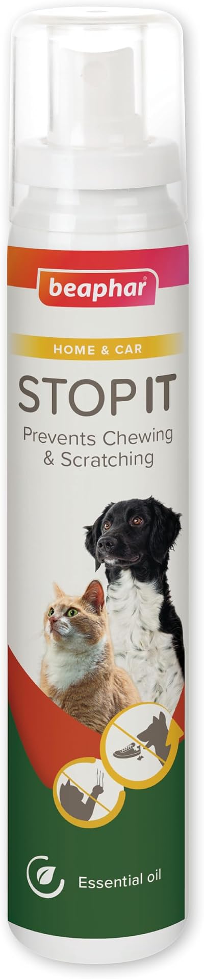 Beaphar STOP IT Spray Pet Behave Spray 125ml Cats Dogs Deterrent