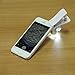 Wesley's 60X Clip-On Type Cell Phone Mini Microscope LED UV Light Jeweler Eyeglass Microscope for SmartPhones iPhone Samsung and Tablets Portable Clip-on Micro Lens