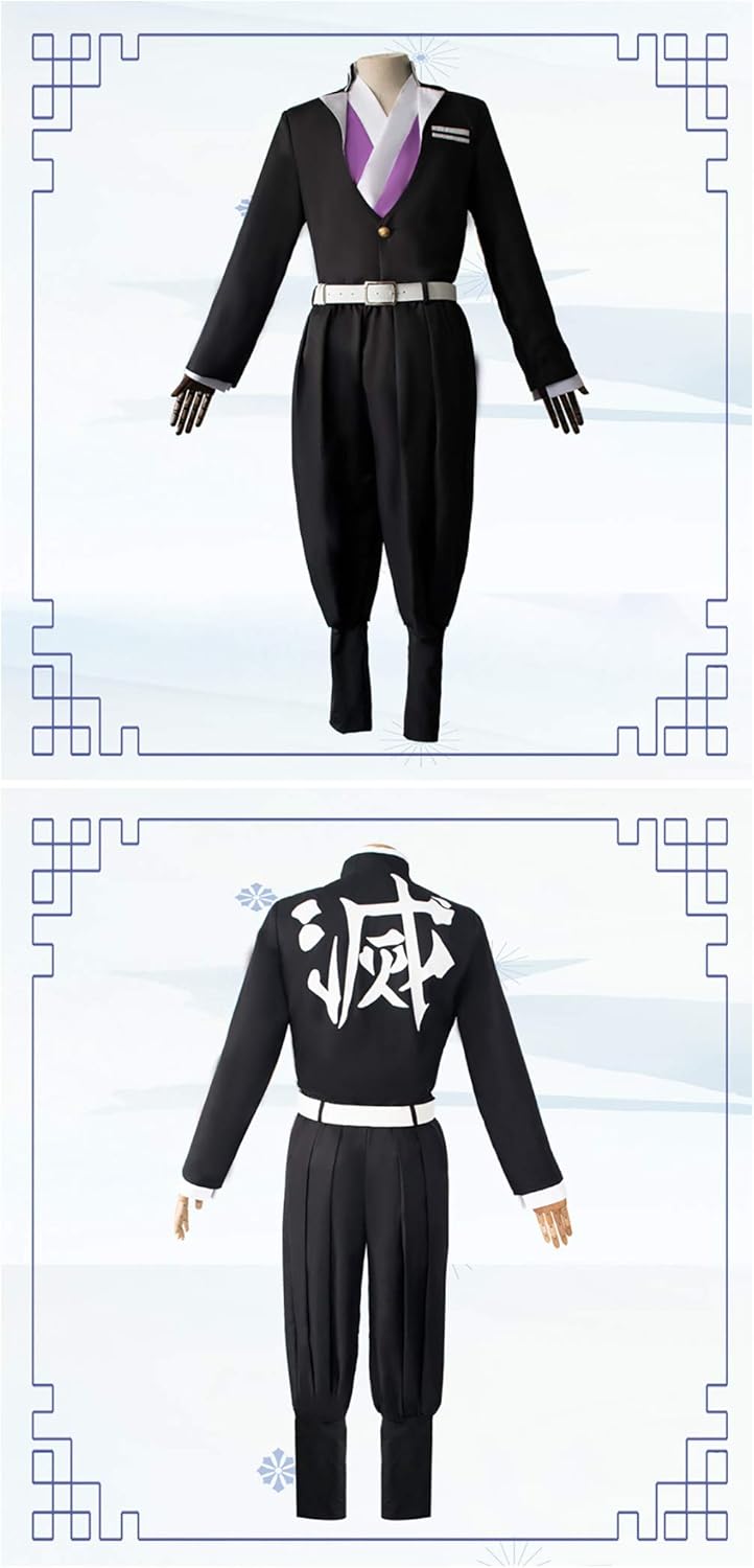 S&C Live 悲鳴嶼行冥コスプレ衣装8点セット (L)