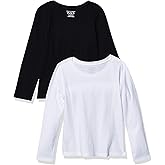 The Children's Place Baby-Girls and Toddler Basic Long Sleeve Layering Tees