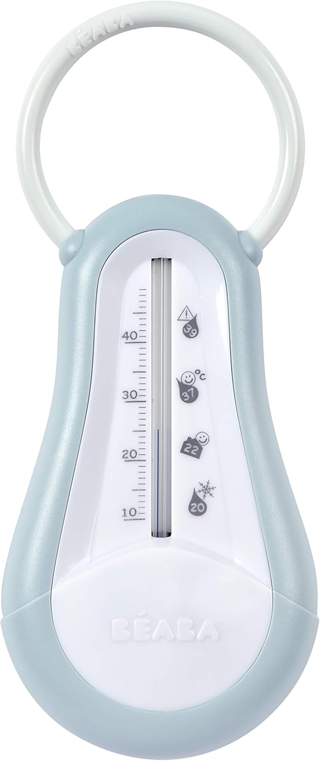 Bebe Et Puericulture Toilette De Bebe Estiloss Com Green Blue Forme Ludique Thermometre De Bain Multifonctions Beaba Prise Temperature De La Piece Et Du Bain Numerique