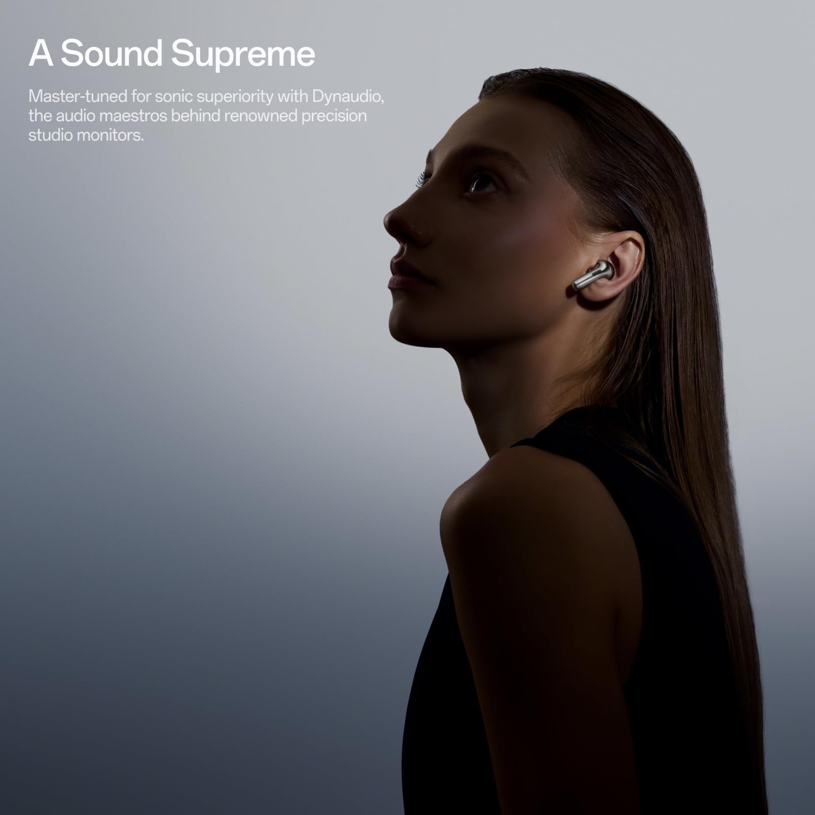 OnePlus Buds Pro 3, auriculares inalámbricos Bluetooth, auriculares con cancelación de ruido, graves profundos, sonido envolvente, hasta 44 horas de reproducción con estuche de carga, Midnight Opus