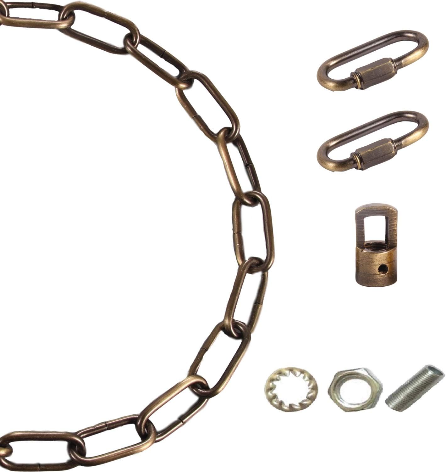 Arncmiv Pendant Light Fixture Chain,Heavy Duty Chain for