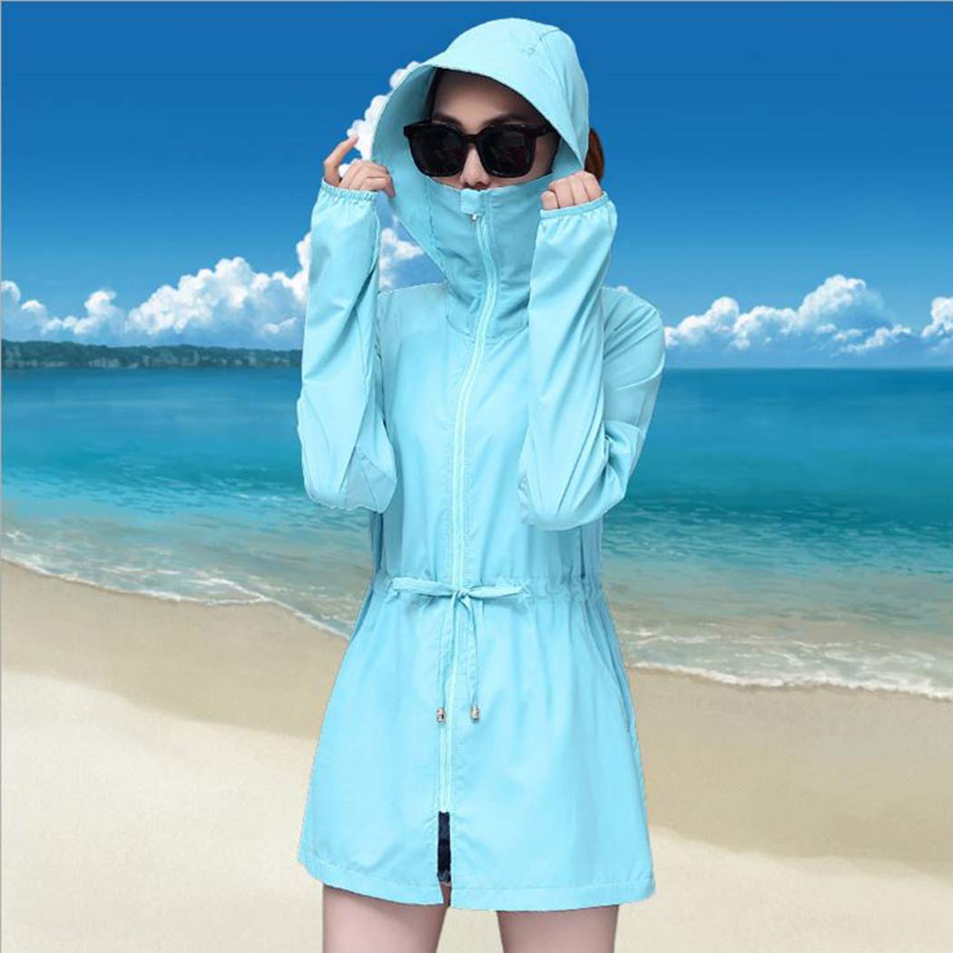 Raylans Womens Sun Protection Jacket Urltra Lightweight Outdoor UV Protection Jacket Sports