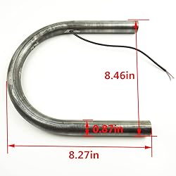 TADAFA Retro Motorcycle Seat Frame Hoop Flat Loop